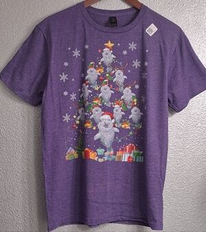 NWT Holiday Walrus T Shirt     Size M